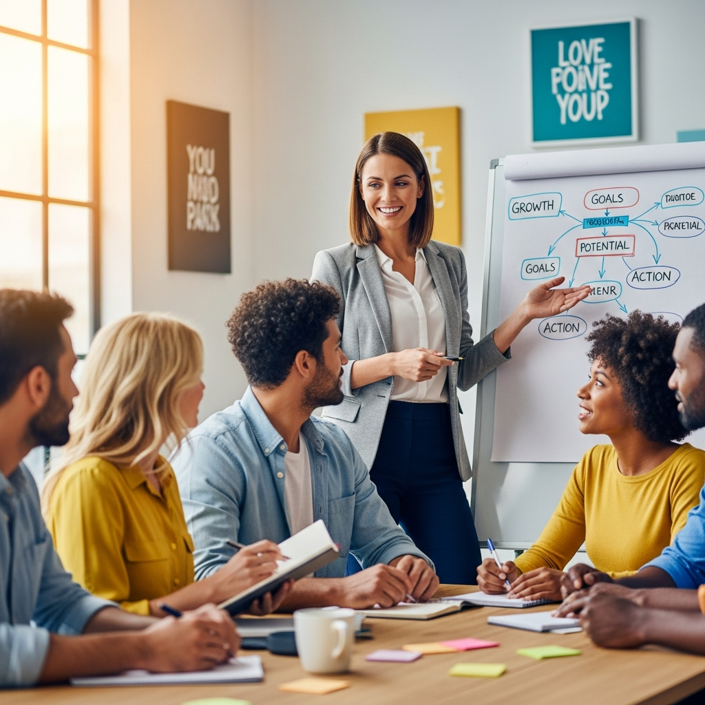 Illustration of Coaching: The Best Strategies to Unlock Your Stunning Potential Today