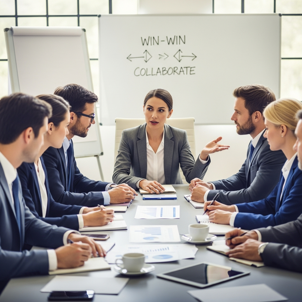Illustration of Negotiating Skills: 10 Proven Strategies for Effortless Professional Success