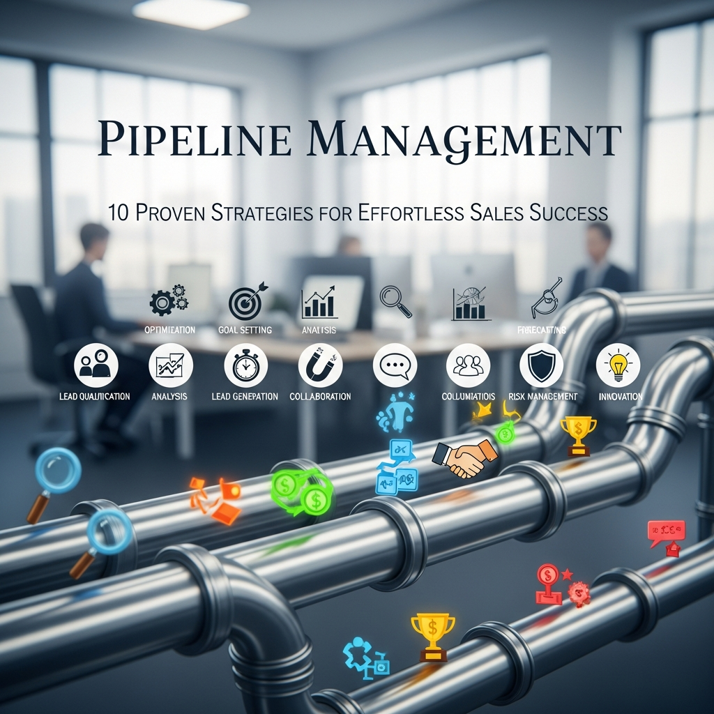 Illustration of Pipeline Management: 10 Proven Strategies for Effortless Sales Success