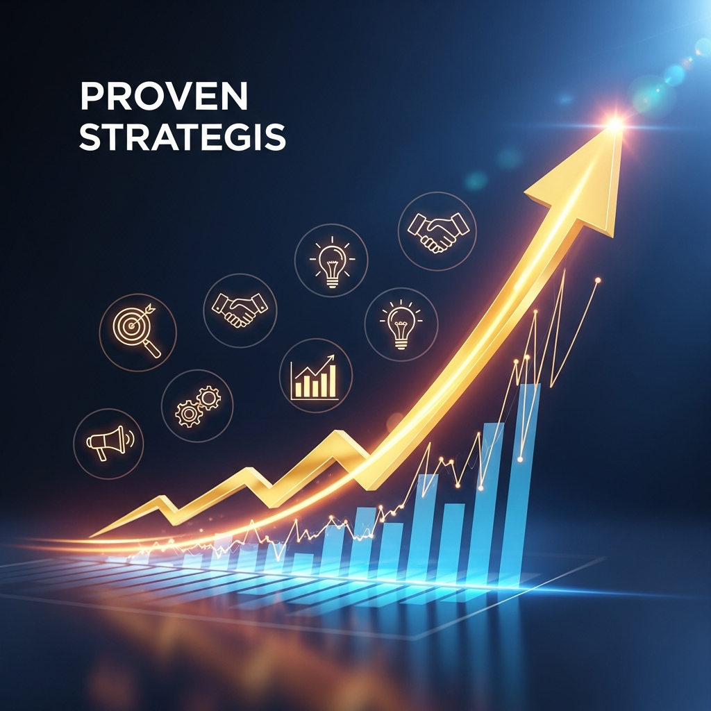 Illustration of Sales Mastery: 7 Proven Strategies to Achieve Stunning Revenue Growth