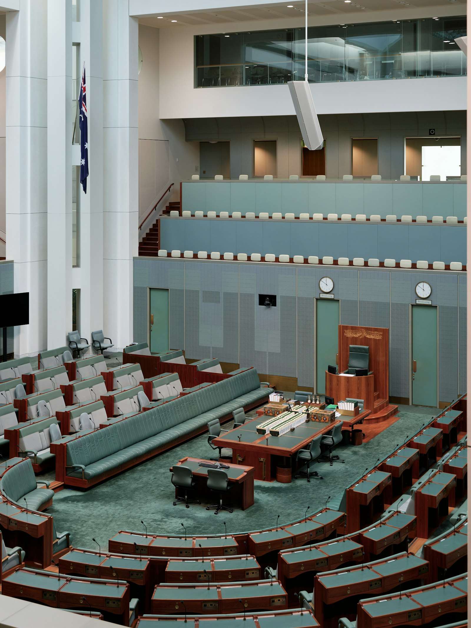 Interior of Parliament House, Canberra, representing the APS workforce shaping local lending